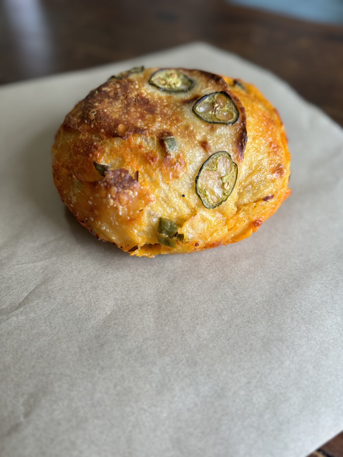 Jalapeno + Cheddar Sourdough Loaf