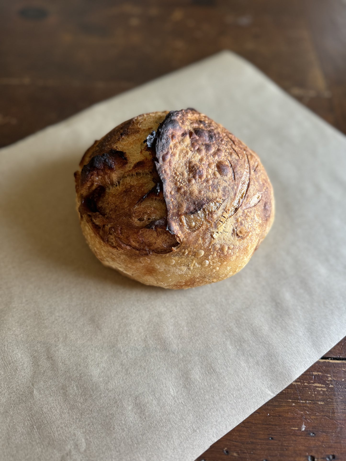 Cinnamon + Swirl Sourdough Loaf